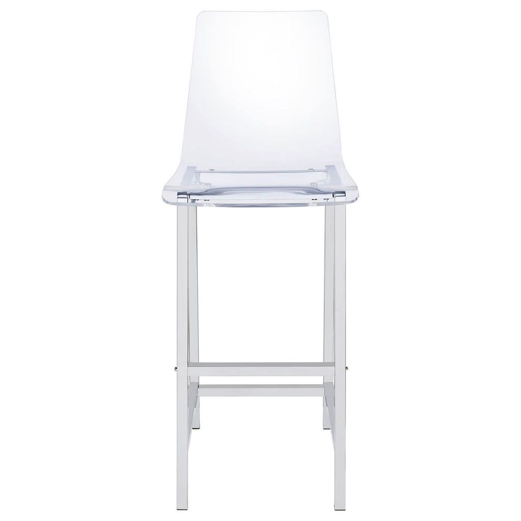 Bar Stools (Set of 2) - Clear