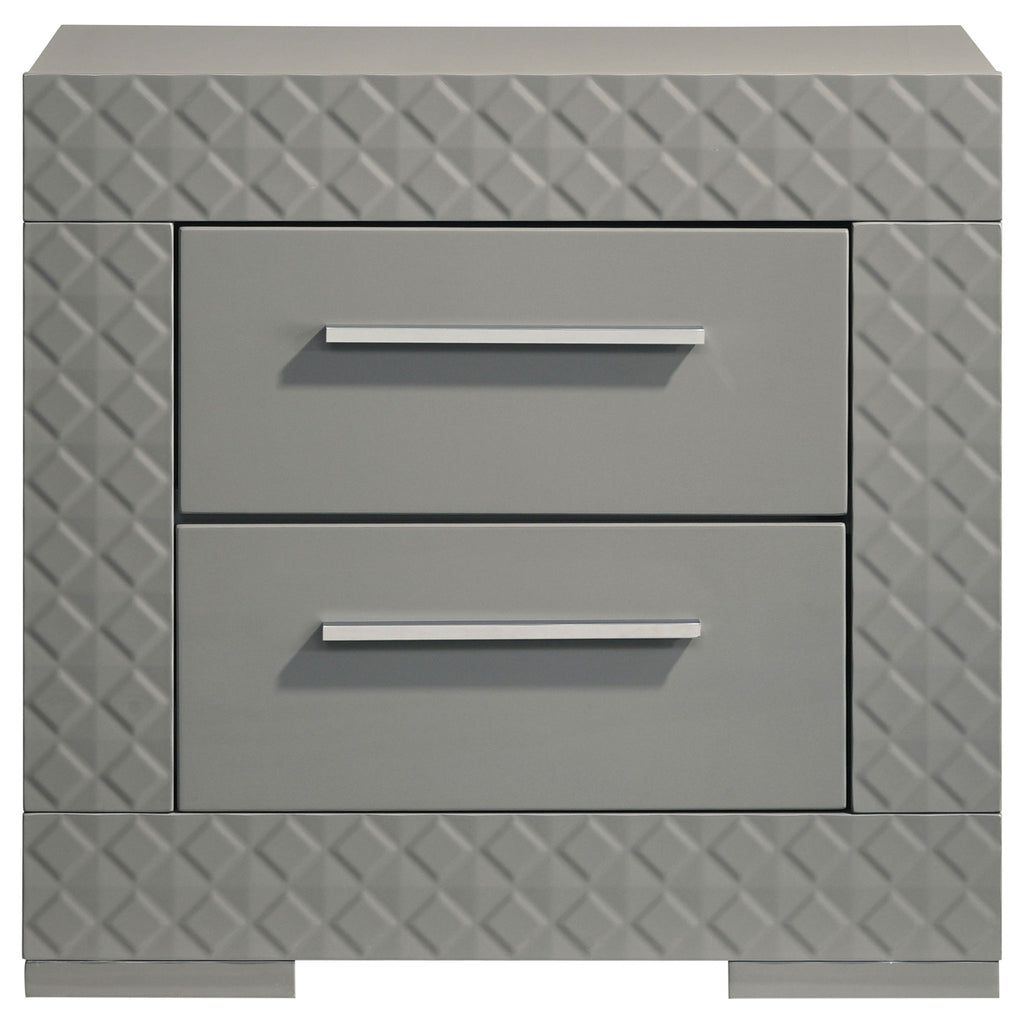 Pierce - 2 Drawer Nightstand, Bedside Table