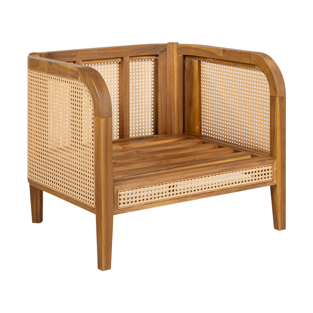 Kirkby - Bohemian Outdoor Patio Cushioned Arm Chair