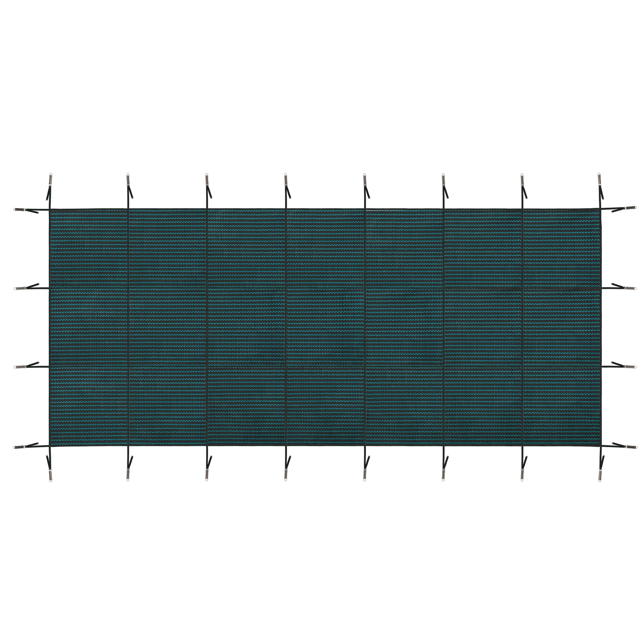 Swimming Pool Safety Cover For Rectangular Pools - Green