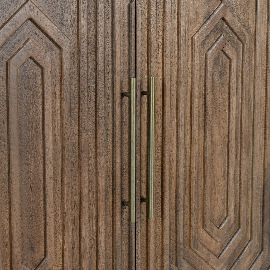 Holmes - Bar Cabinet - Artisan Brown