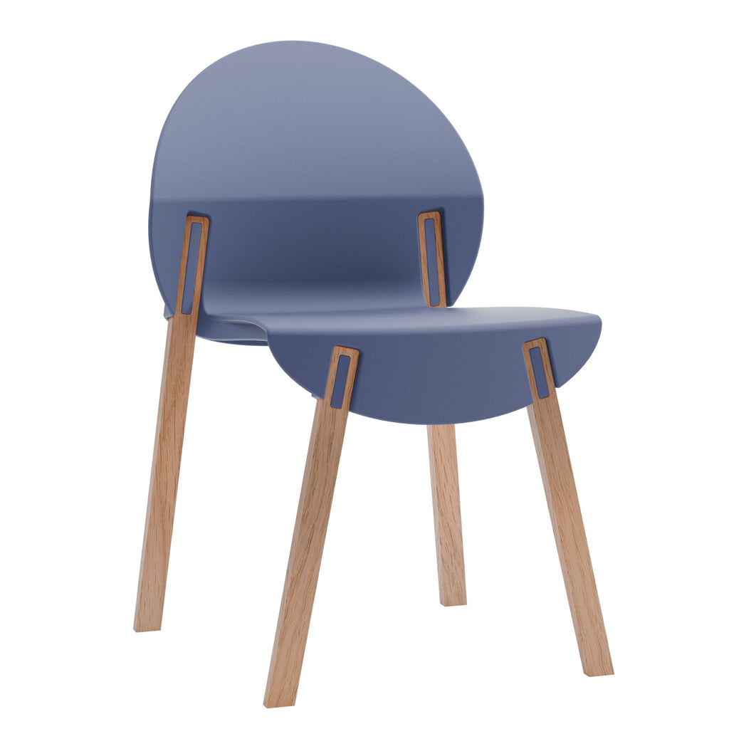 4 Piece Set Of Single Chairs With Long Table