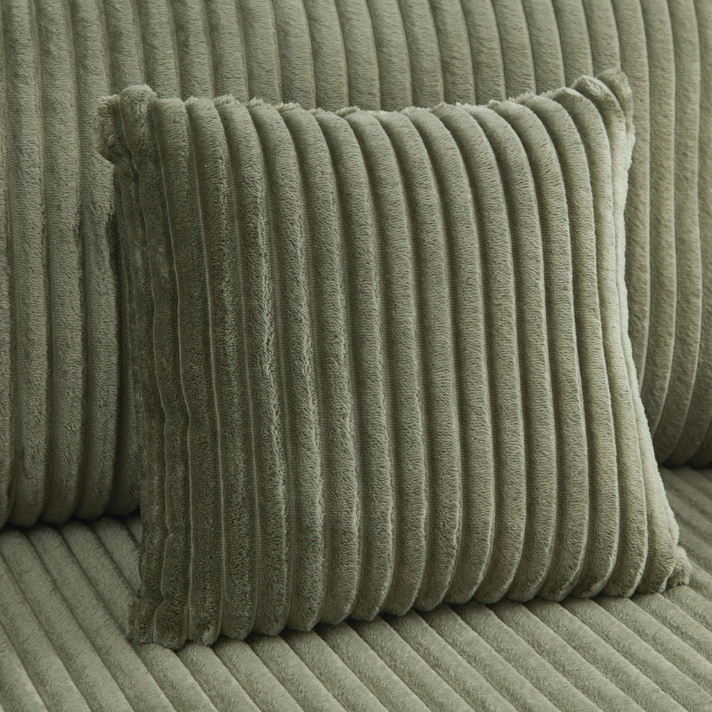 Modern Chaise Sofa With Adjustable Backrest, Cup Holders, Phone Holder & Storage Compartments For Living Room