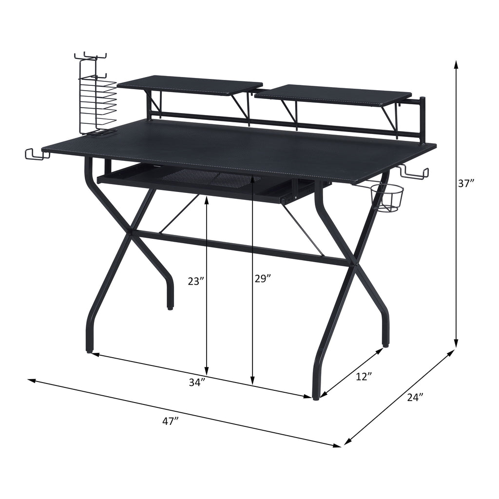 Hartman - Gaming Desk - Black