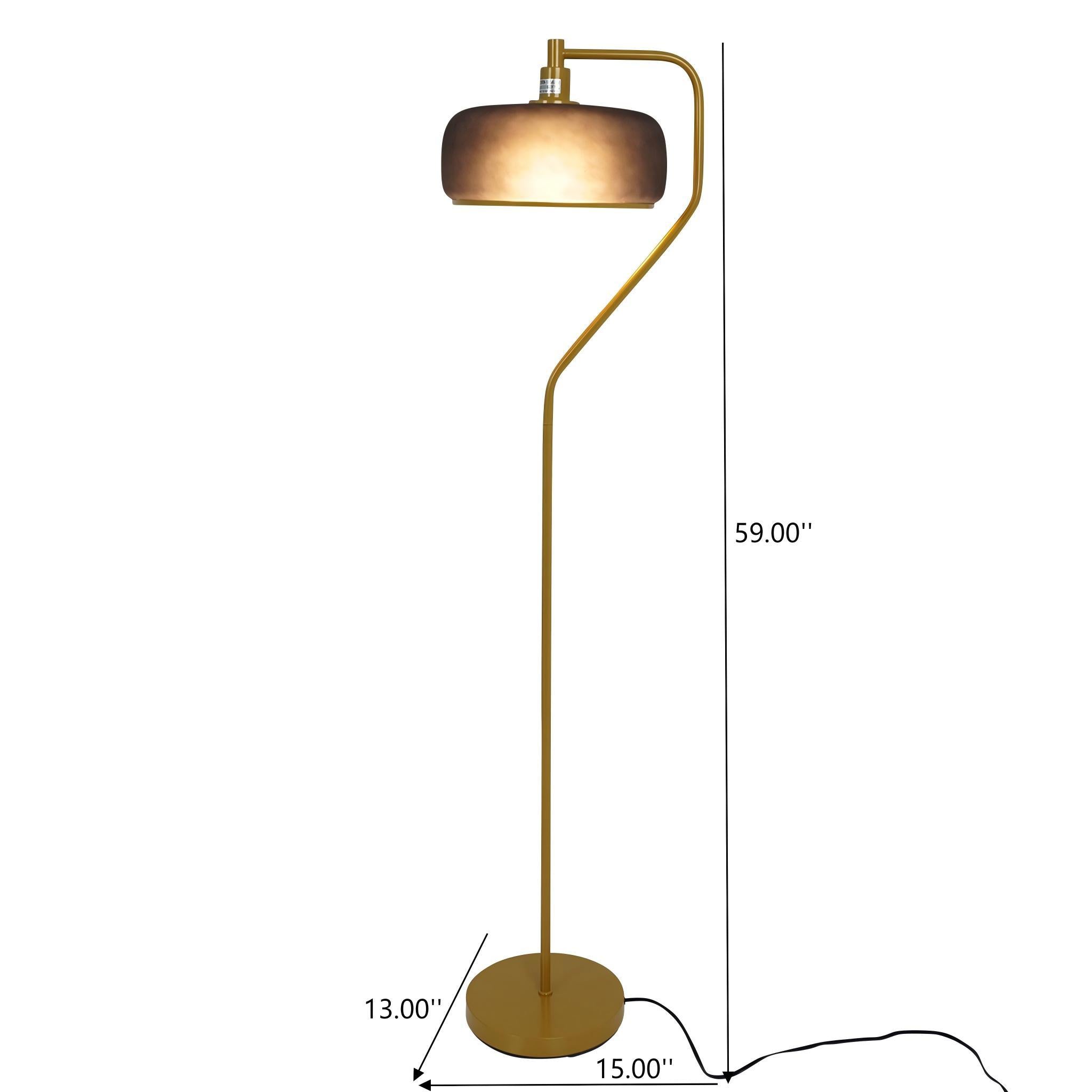 Astris - Floor Lamp, 110 - 120V - Gold
