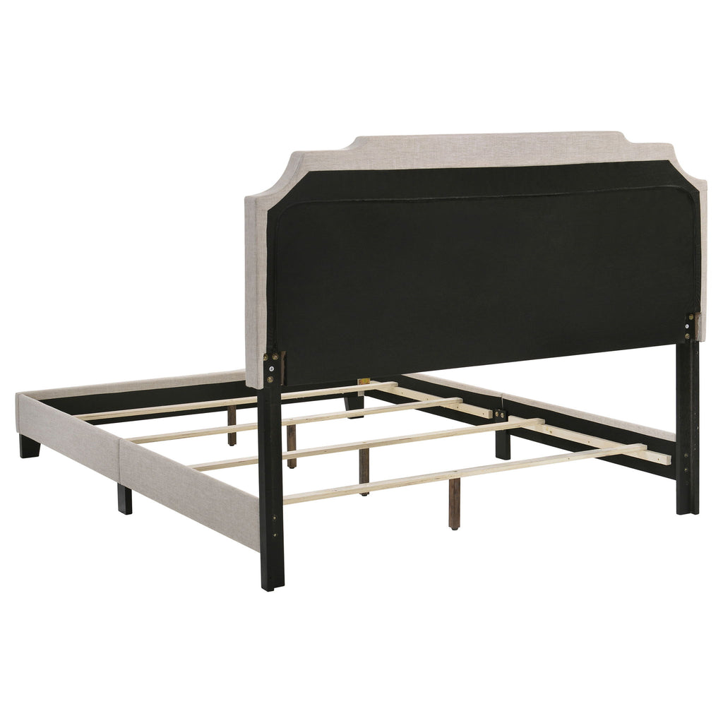 Copper - Eastern King Panel Bed - Beige