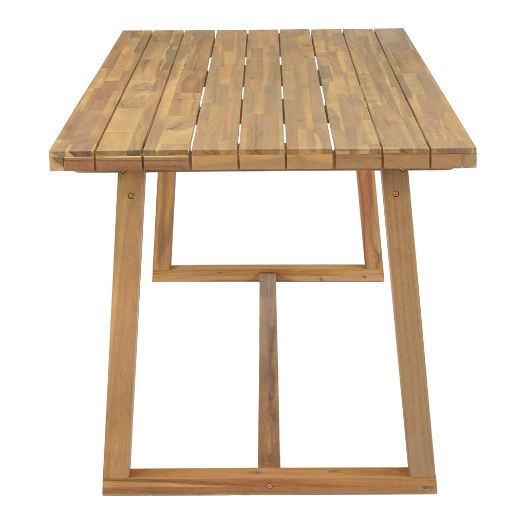 7 Piece Modern Outdoor Dining Set, Patio Furniture