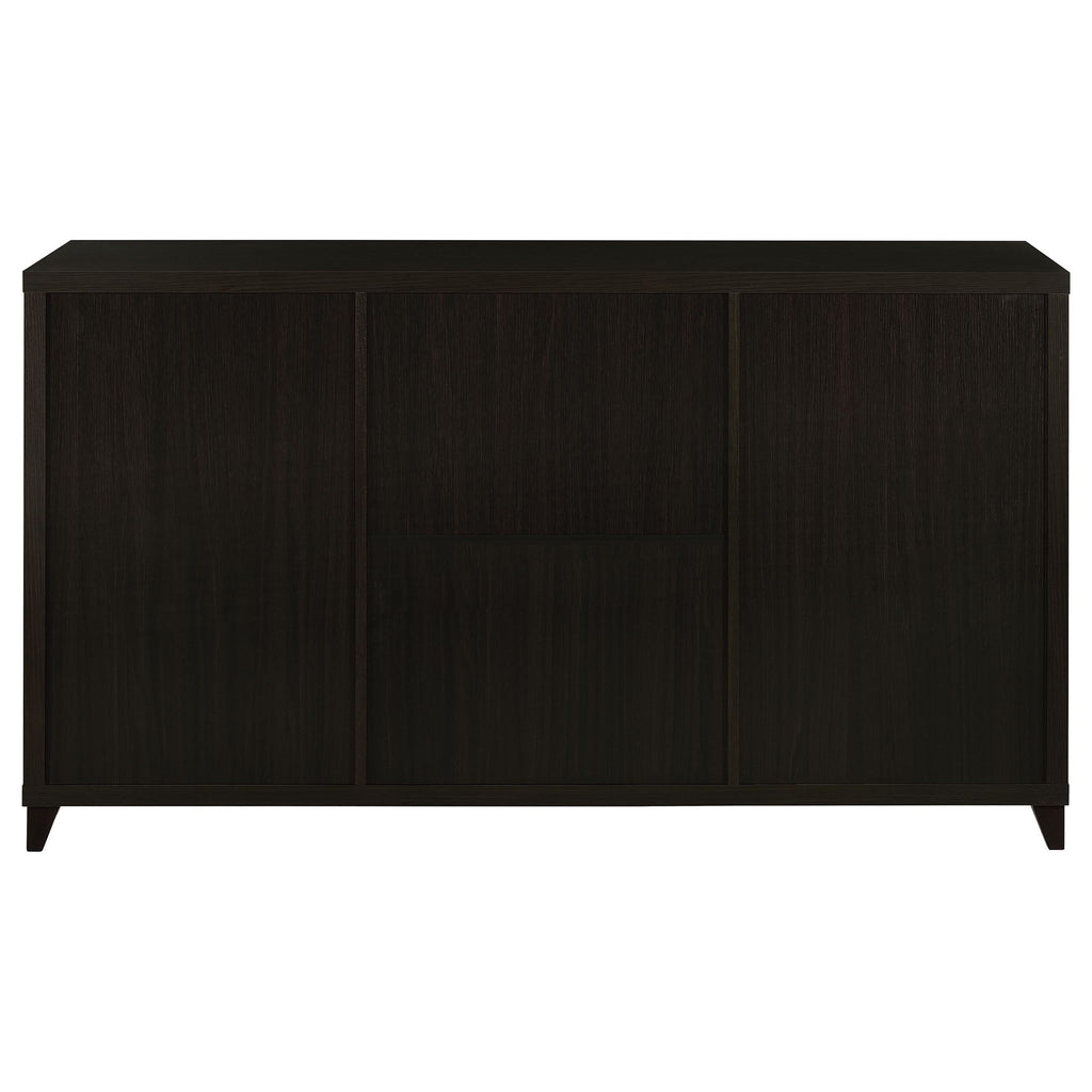 Barnaby - 4 Piece Rectangular Entertainment Center - Cappuccino
