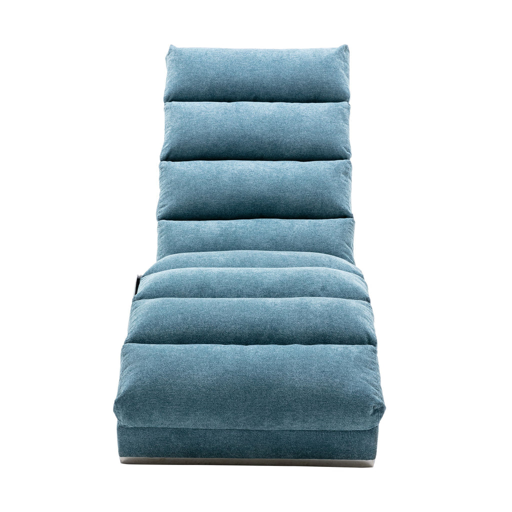 Massage Chaise Lounge Indoor With Remote Control, Ergonomic Electric Massage Lounger