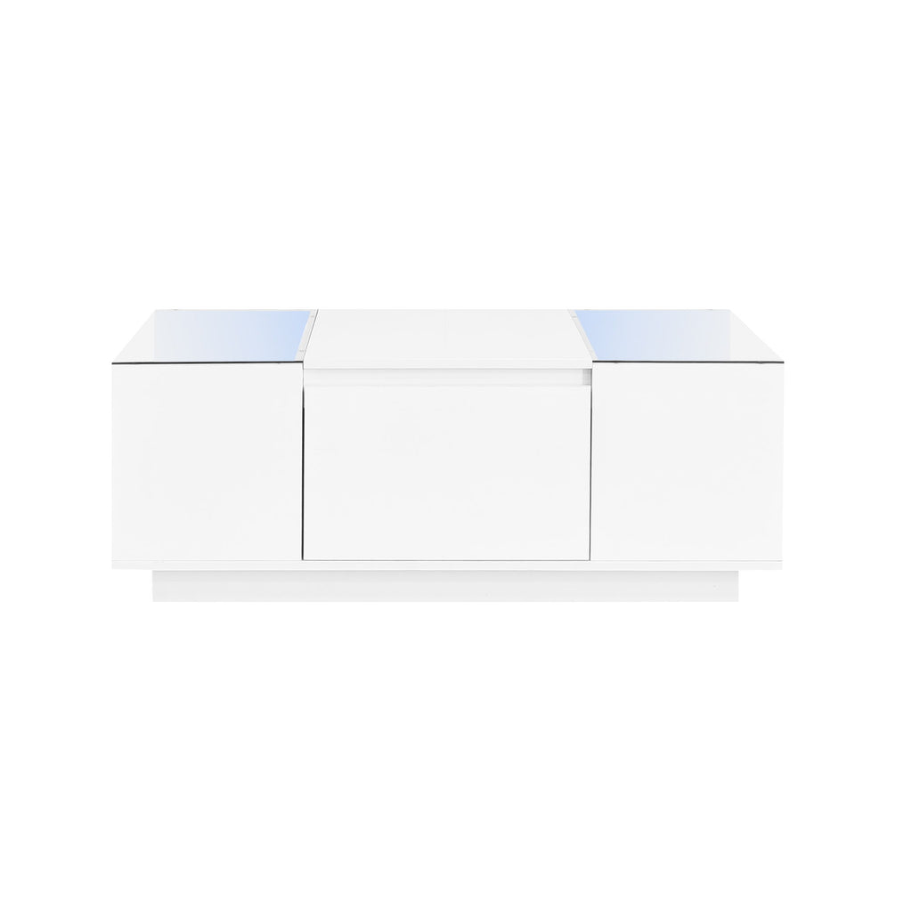LED Coffee Table, Modern Center Table
