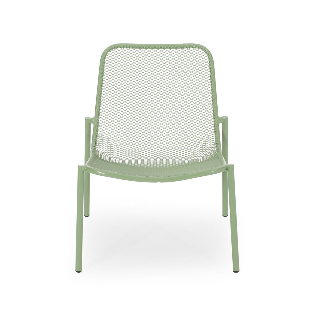 Outdoor Iron Chair With Design