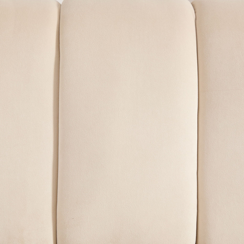 Upholstered Armless Chair For Living Room