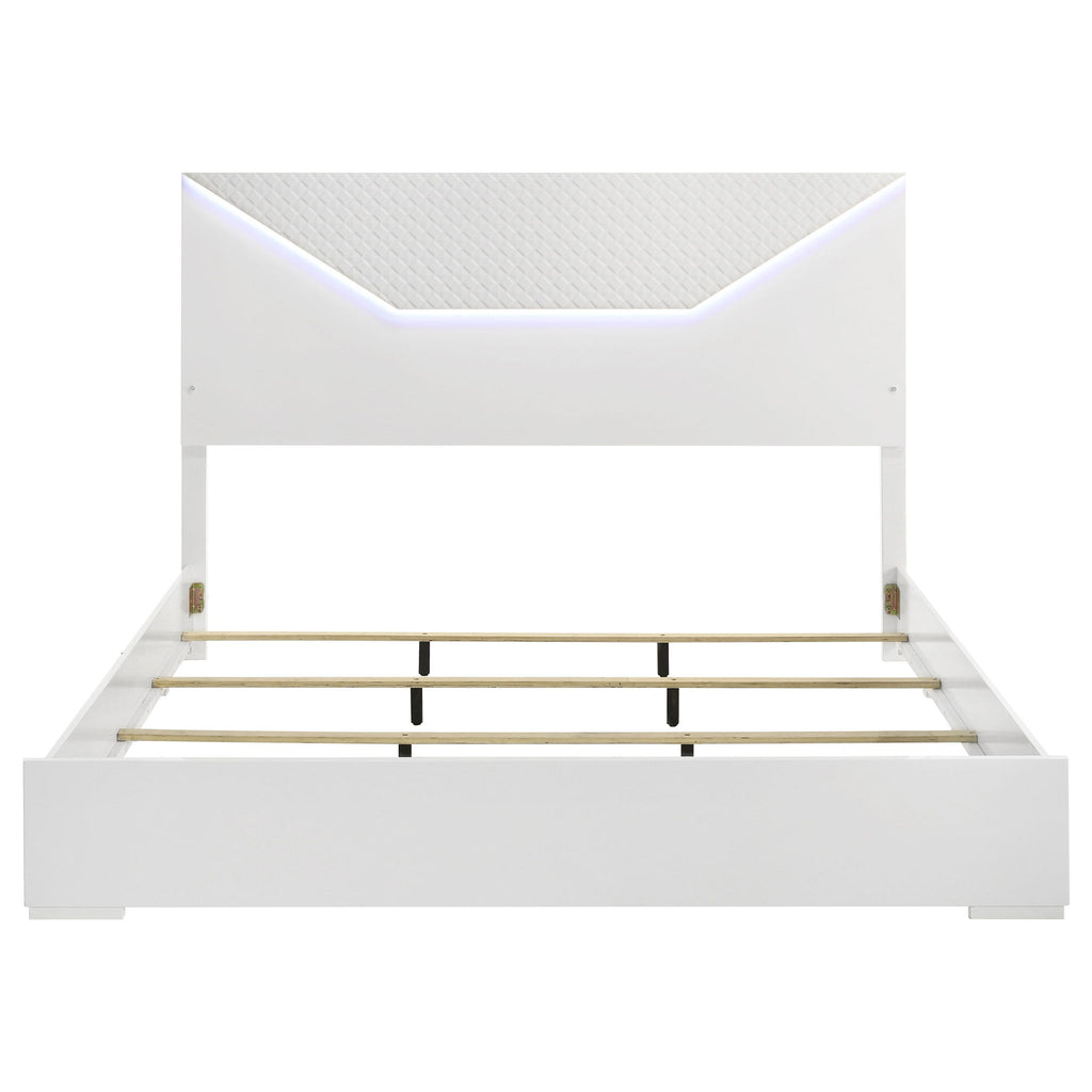 Pierce - Panel Bed LED Headboard