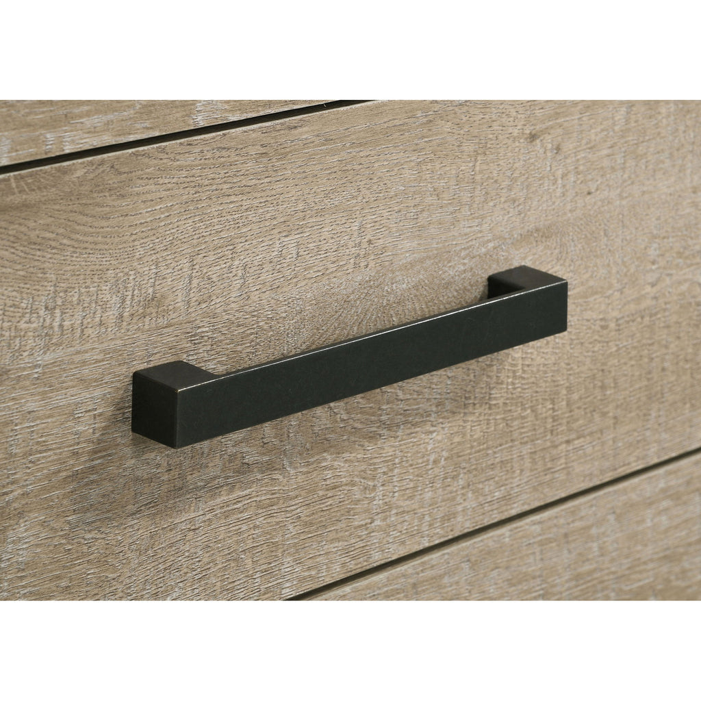 Sansome - 6 Drawer Bedroom Dresser With Pulls - Oak