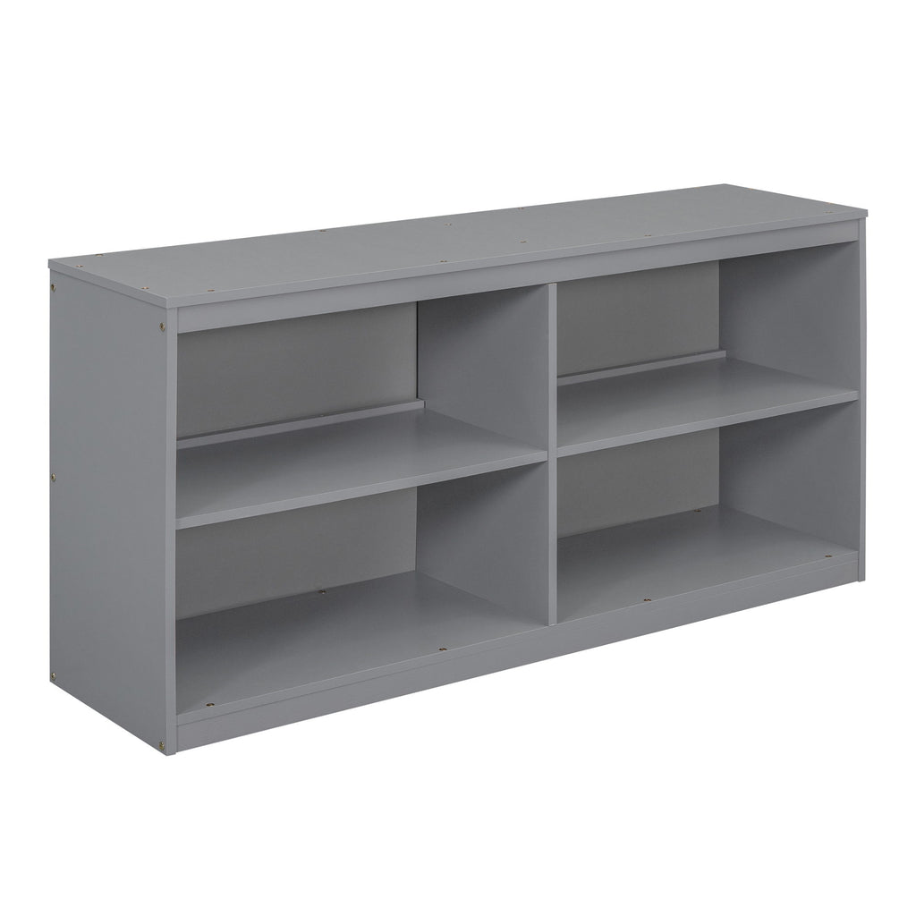 Loft Bed With Retractable Writing Desk And 4 Drawers, With Lateral Portable Desk And Shelves