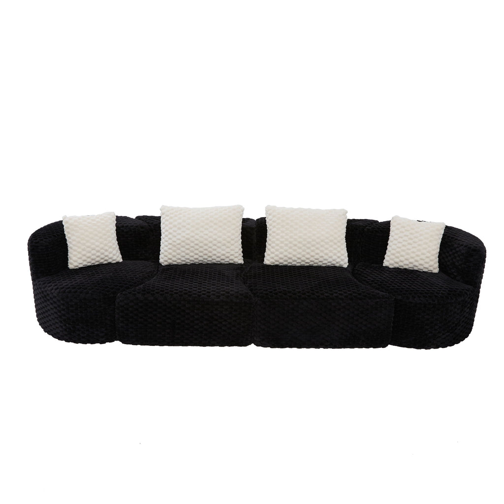 Modular Sectional Sofa With Free Combination Design