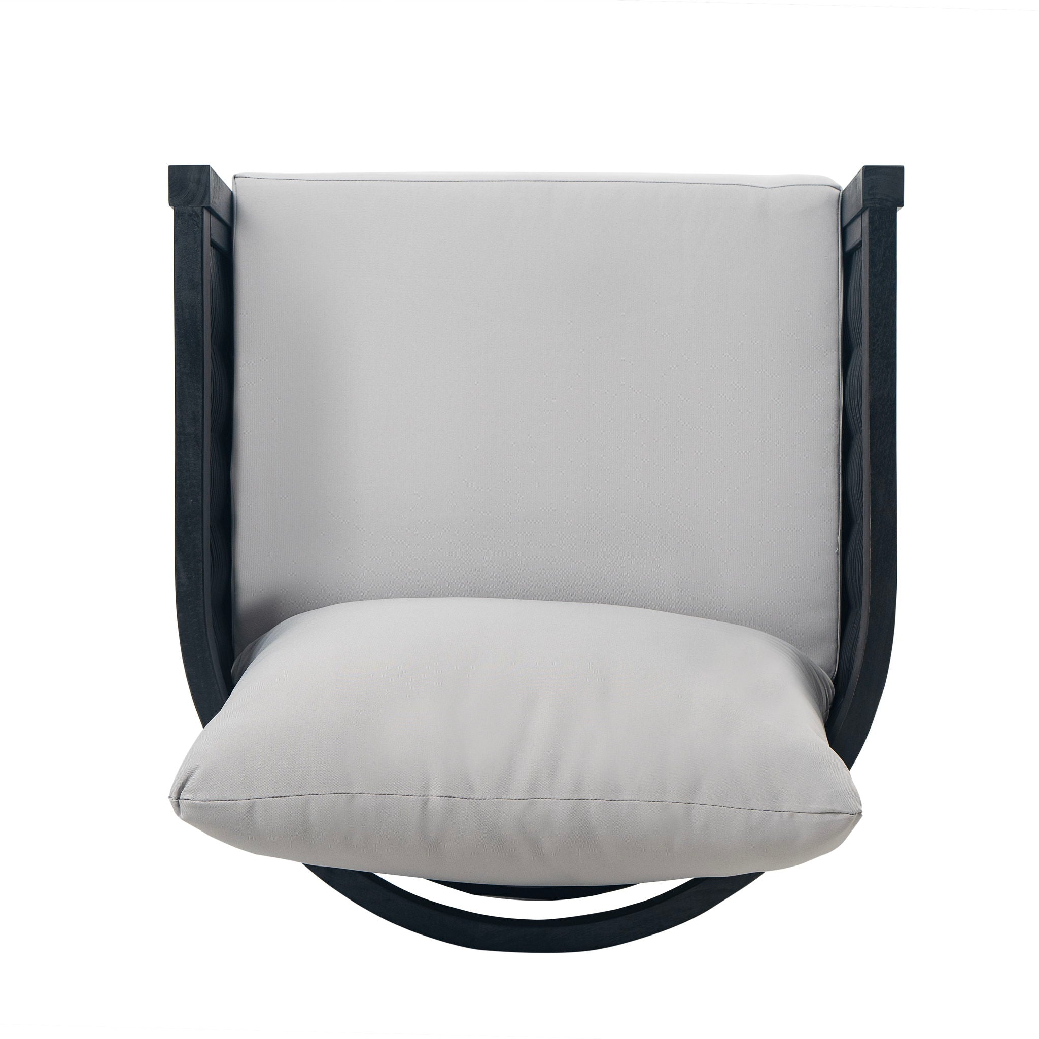 Outdoor Acacia Wood Club Chairs With Cushions