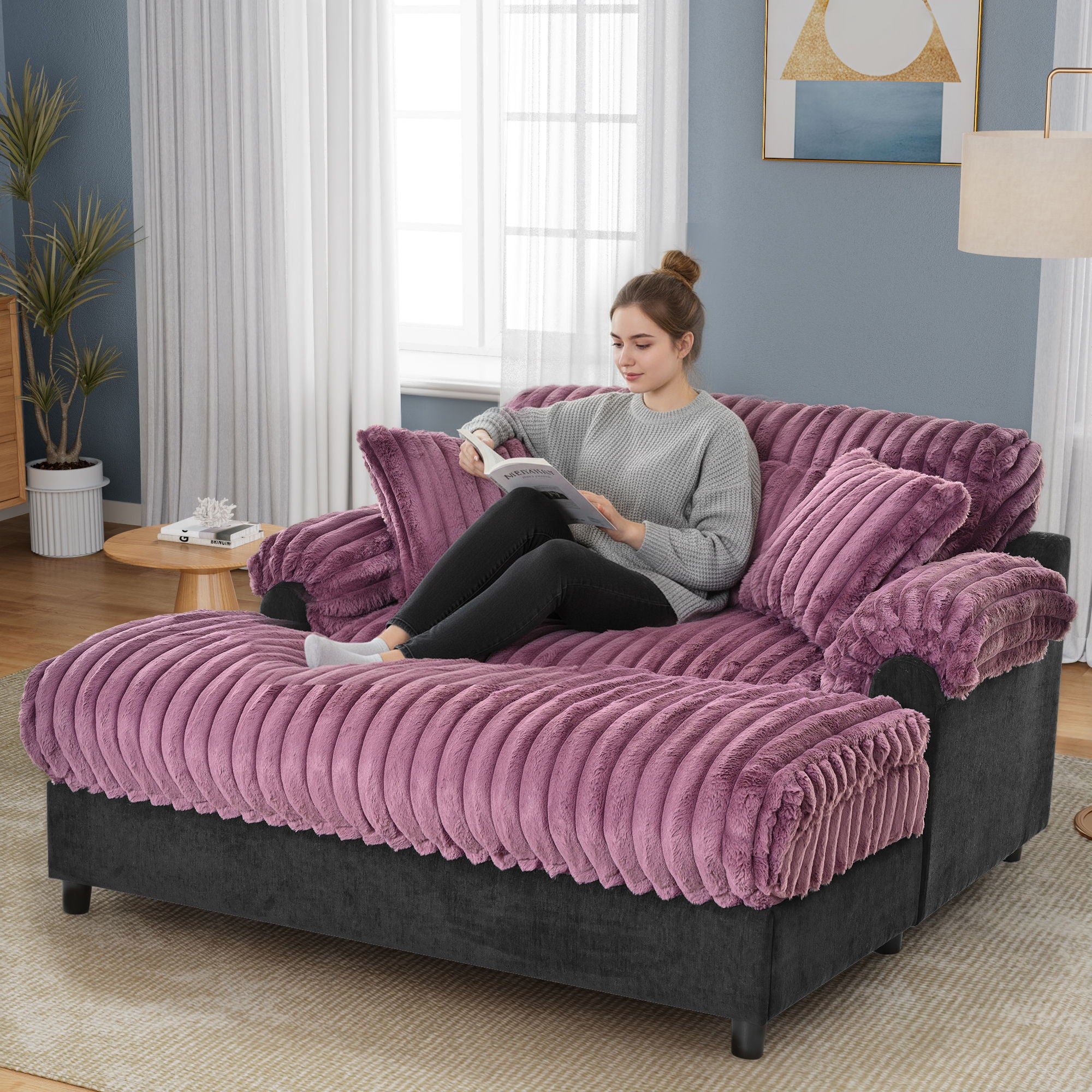 Modern Chaise Lounge Sofa