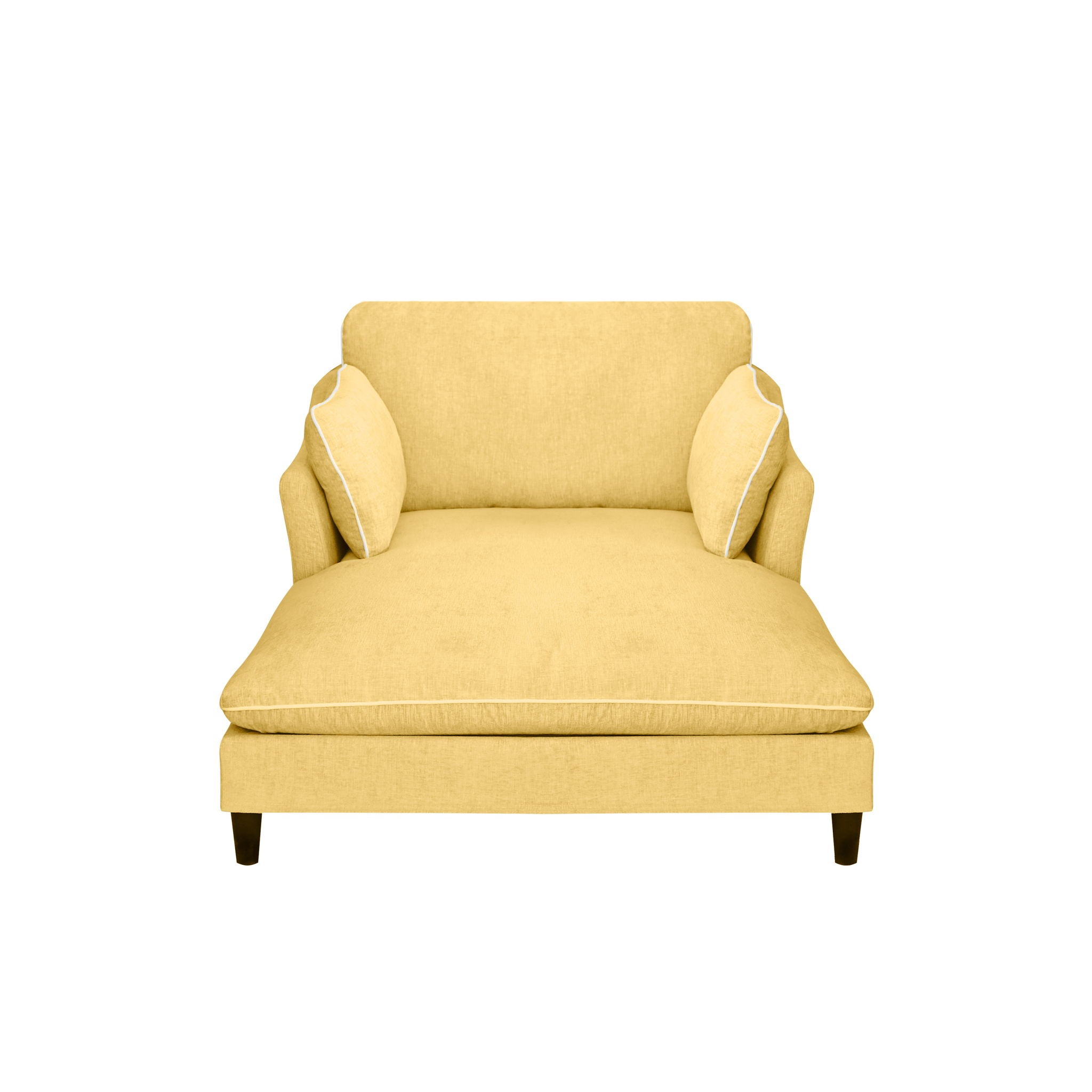 Modern Chaise Lounge Couch Sofa Bed With Pillows