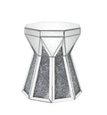 Noralie - End Table - Mirrored & Faux Diamonds
