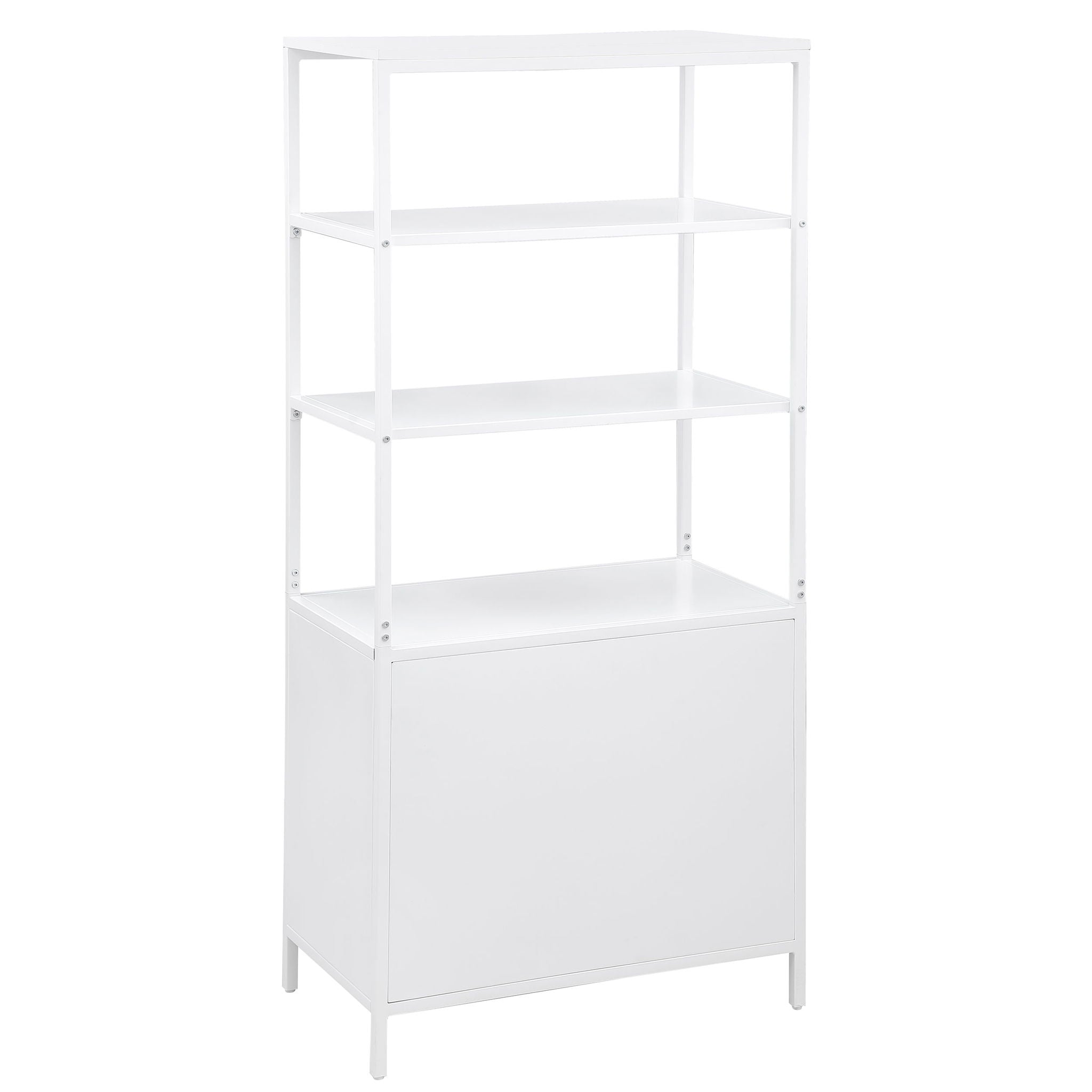 Kenneth - 3 Shelf Radio Weave Accent Cabinet