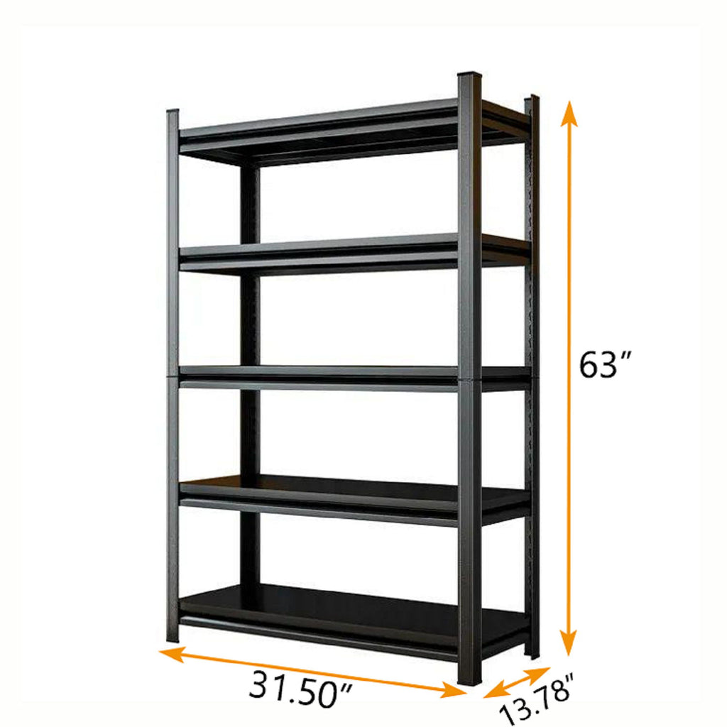 5 Tier Heavy Duty Shelving Unit Adjustable Shelving Units