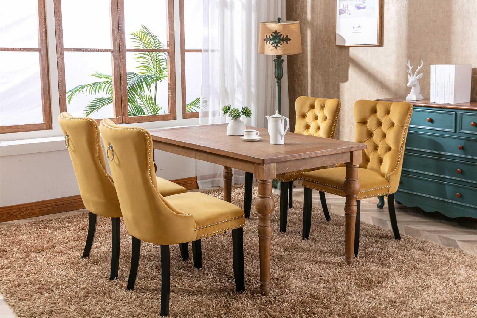 Nikki - High-End Tufted Dining Chair (Set of 2)
