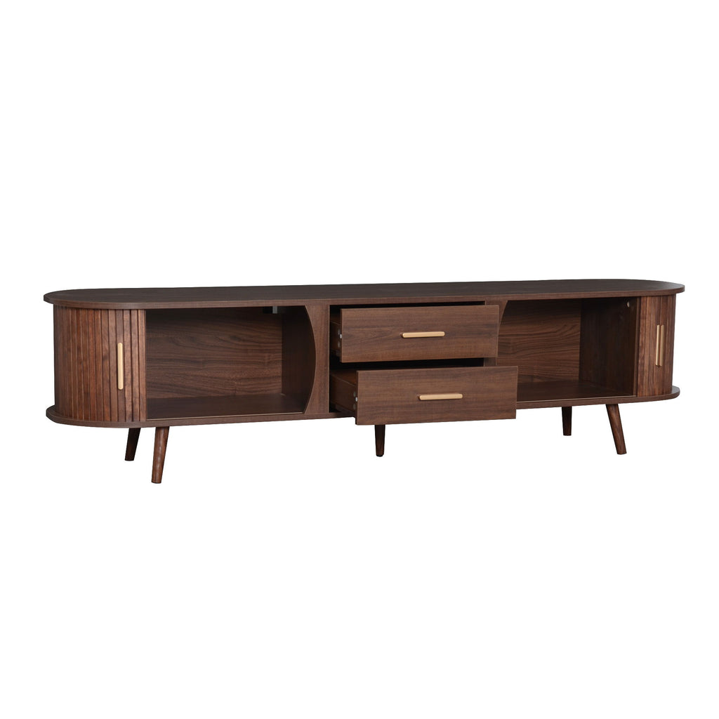 TV Stand, Entertainment Center With Storage