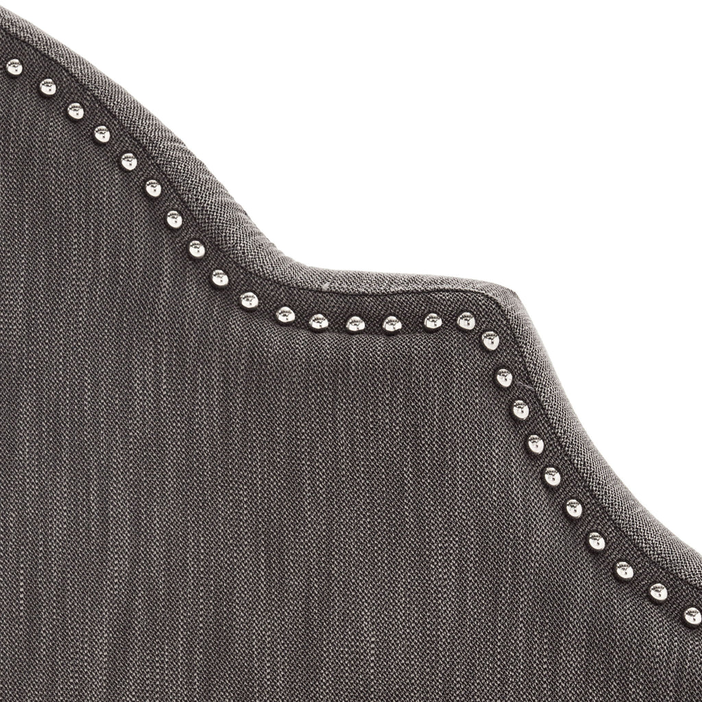 Lenne - Fabric Queen / Full Headboard - Gray
