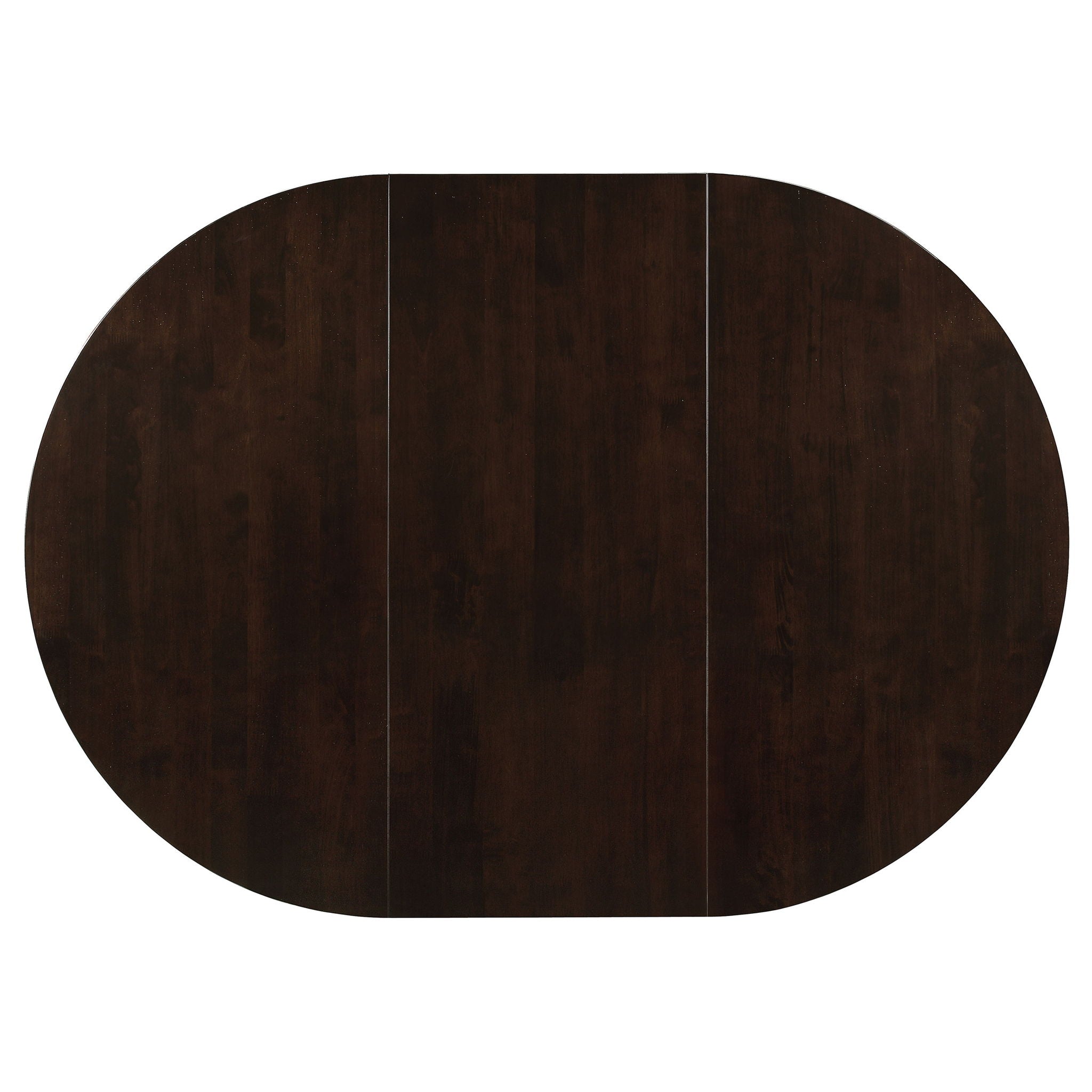 Gabriel - Oval 7 Piece Dining Set With Chairs - Cappuccino