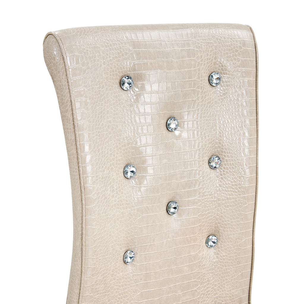 Elegant Design Upholstered Dining Chairs