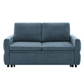 Convertible Sofa Bed Loveseat With Adjustable Backrest And USB Ports