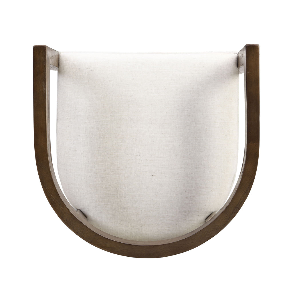 Contemporary Dining Chair Set With Armrests