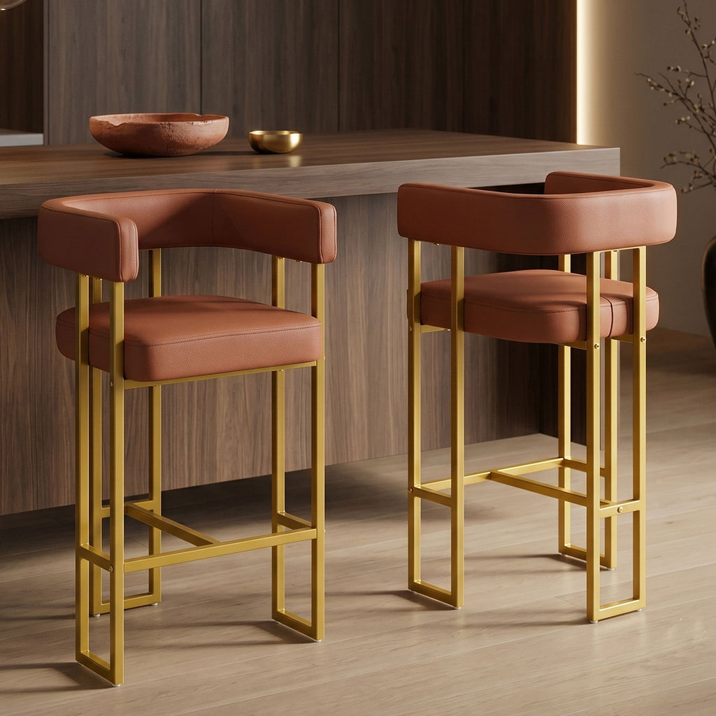 Modern Counter Height Bar Stools With U - Shaped
