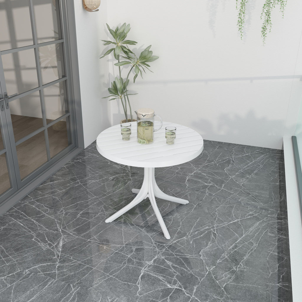 Round Table - White