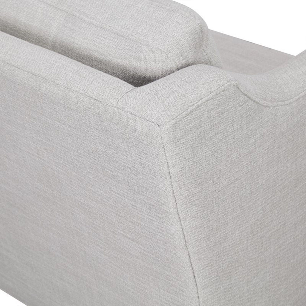 Chair With High Track Arms - Beige