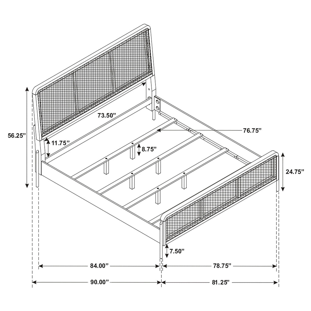 Stevie - Panel Bed