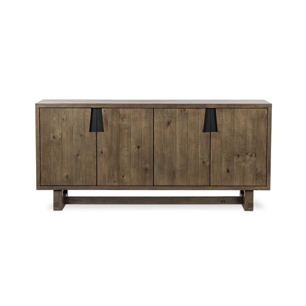 Lyra - 4 Door Buffet - Smoke Brown