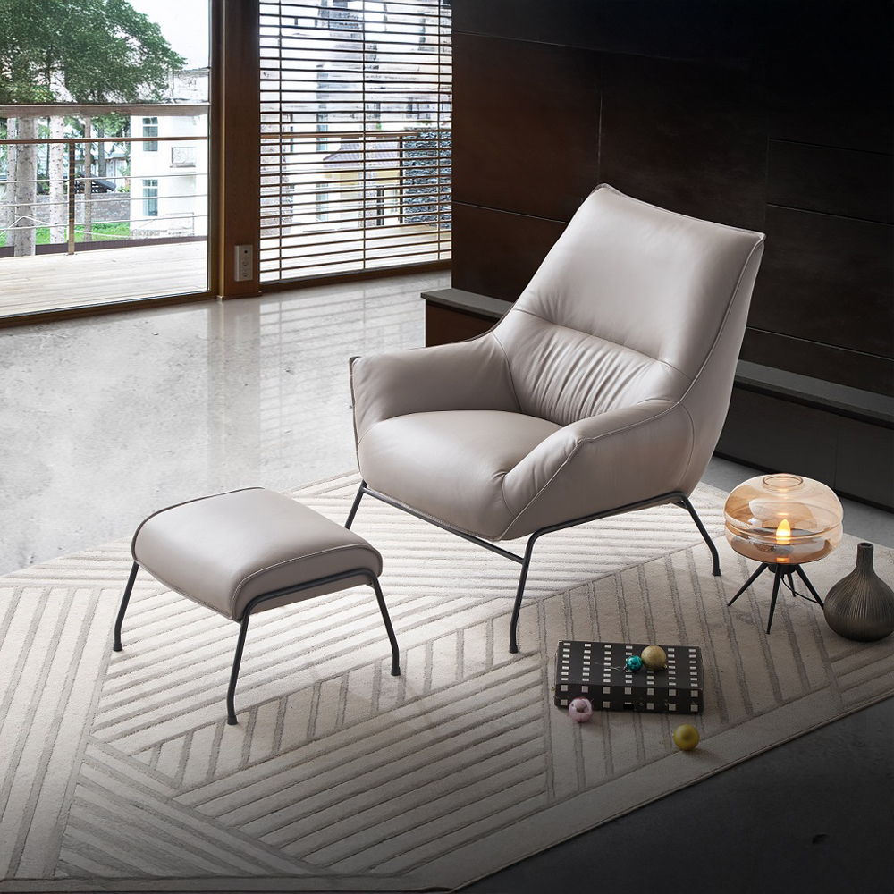 Jabel - Accent Chair & Ottoman