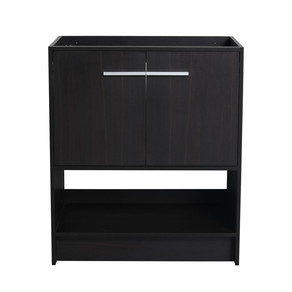 Modern Freestanding Bathroom Vanity With 2 Doors