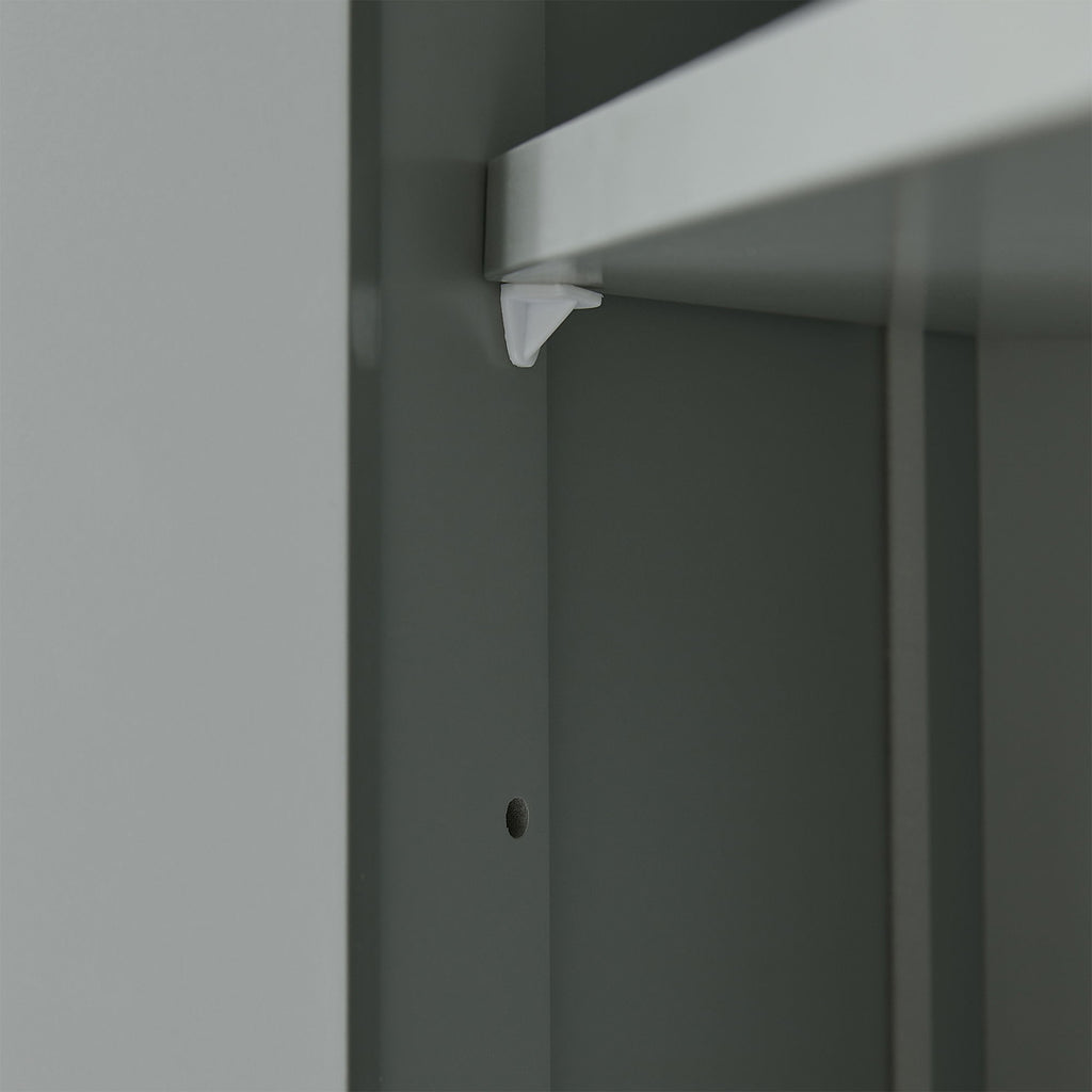 Bathroom Cabinet Triangle Corner Storage Cabinet With Adjustable Shelf Modern Style