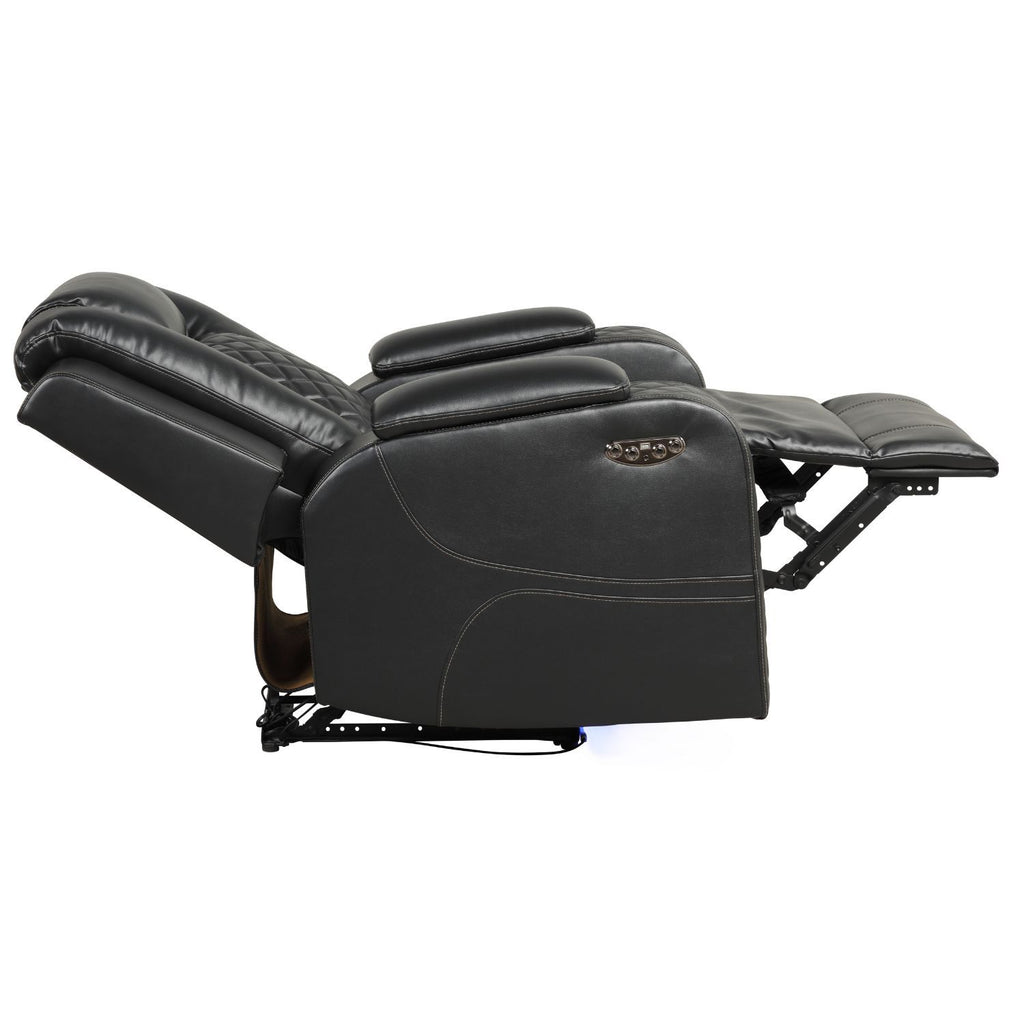Benz - LED & Power Recliner Chair With Adjustable Headrest