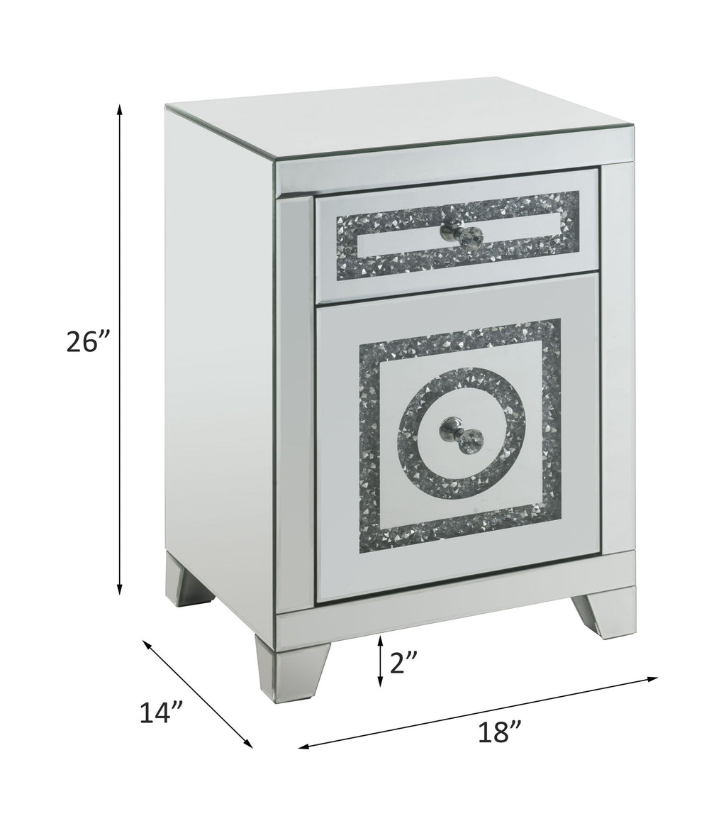 Noralie - Accent Table - Silver