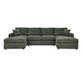 3 Piece Double Chaise Sectional Sofa
