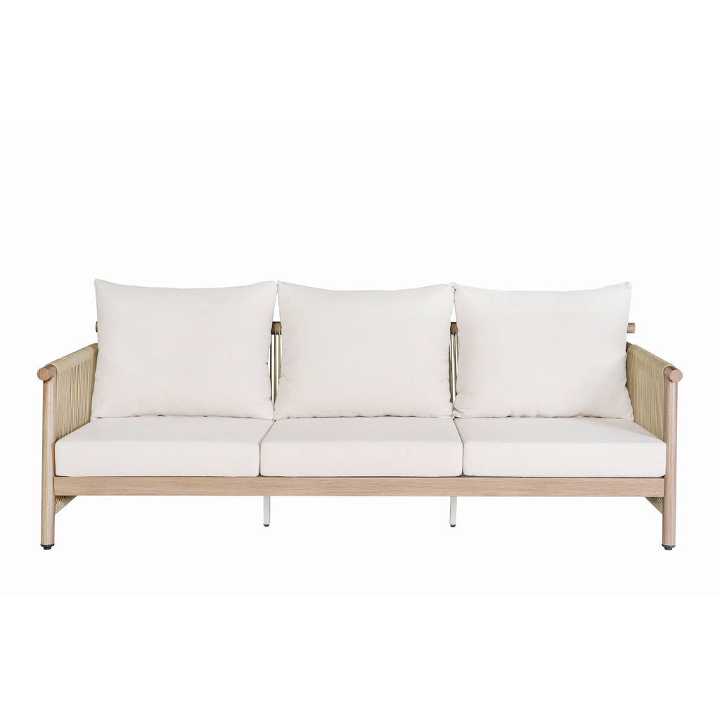 Zira - 5 Piece Patio Sofa Set - Beige
