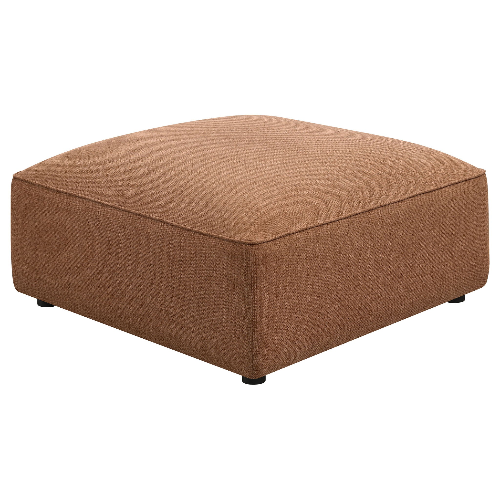 Colleen - 6 Piece Modular Sectional With Tight Seats - Terracotta