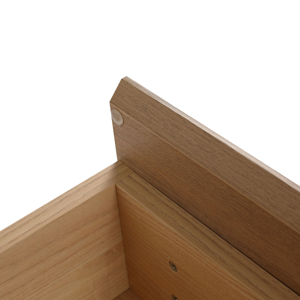 Modern Minimalist Bathroom Cabinet With Soft Close Drawers And Floating Mounting Design