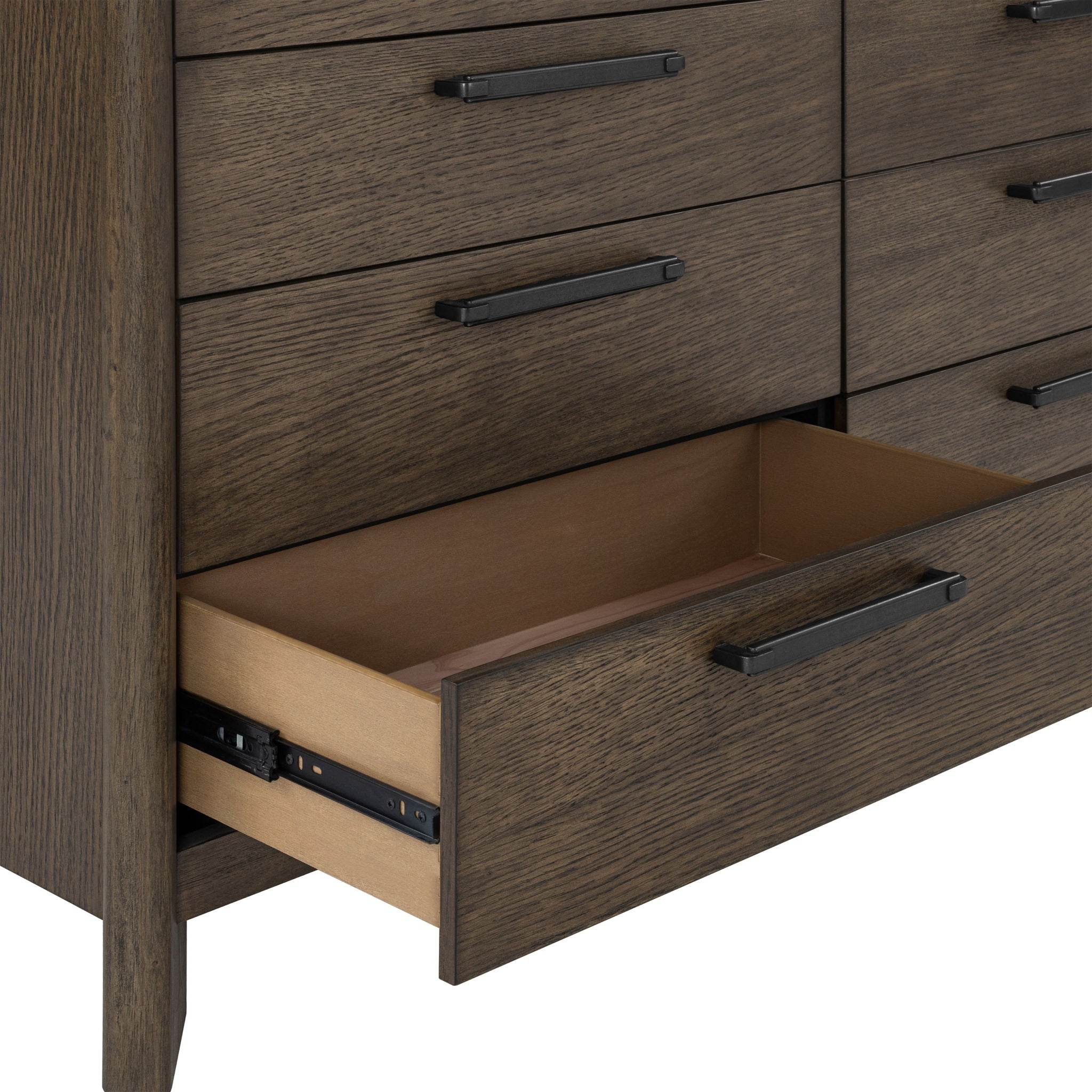 8 Drawer Dresser With Rustic Design