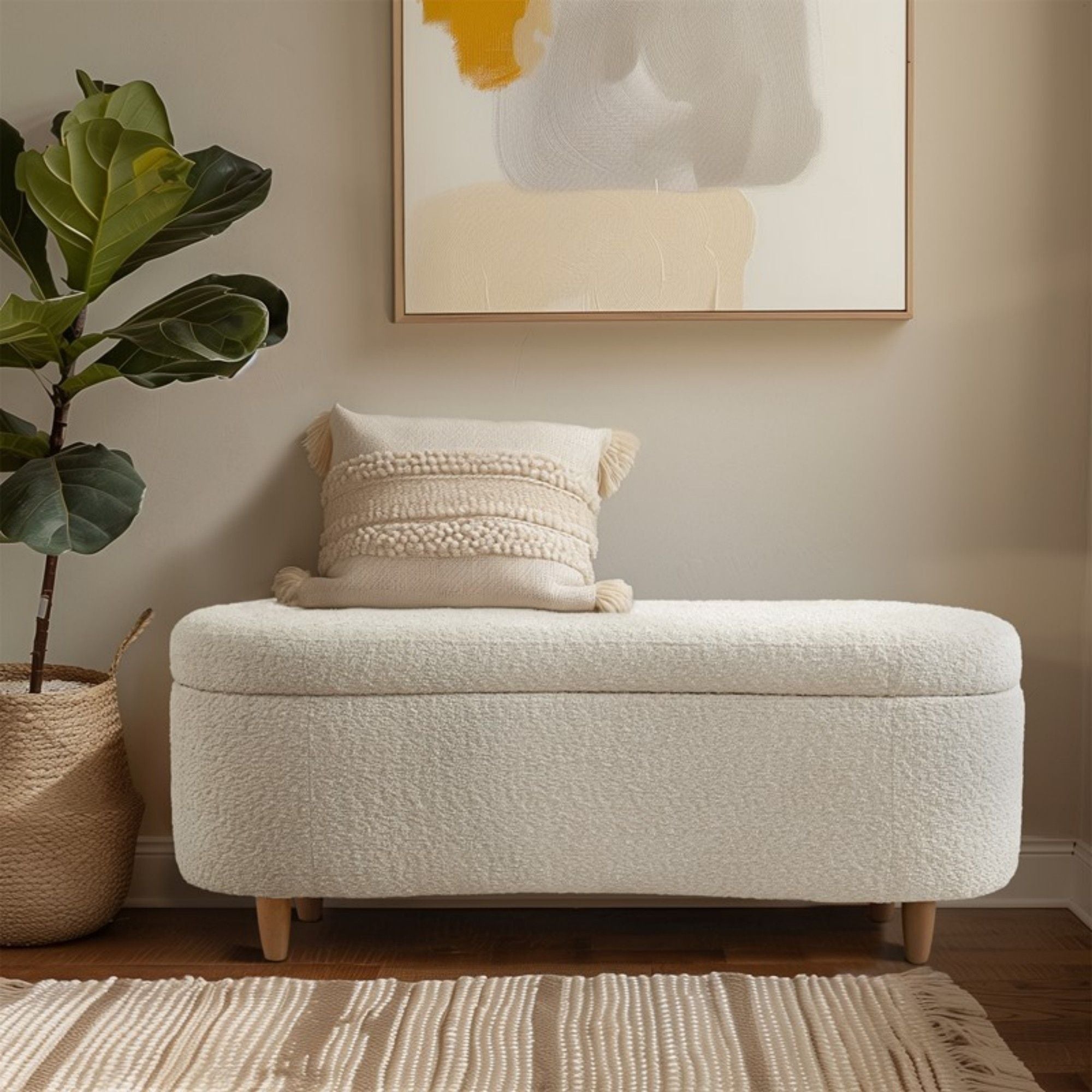 Flip Top Storage Bench