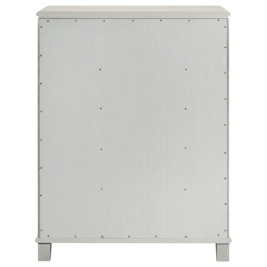 Gwendolyn - 5 Drawer Bedroom Chest Of Drawers - White